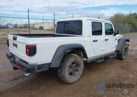 2021 Jeep Gladiator Rubicon 4X4 z USA, uszkodzony, nr VIN 1C6JJTBGXML512342